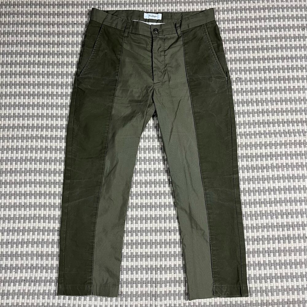 Goodfight Olive Green Pants Men’s Sz‎ 34 New